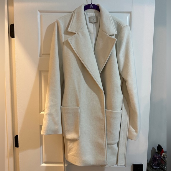 LOFT Tie Waist Coat - Picture 3 of 5